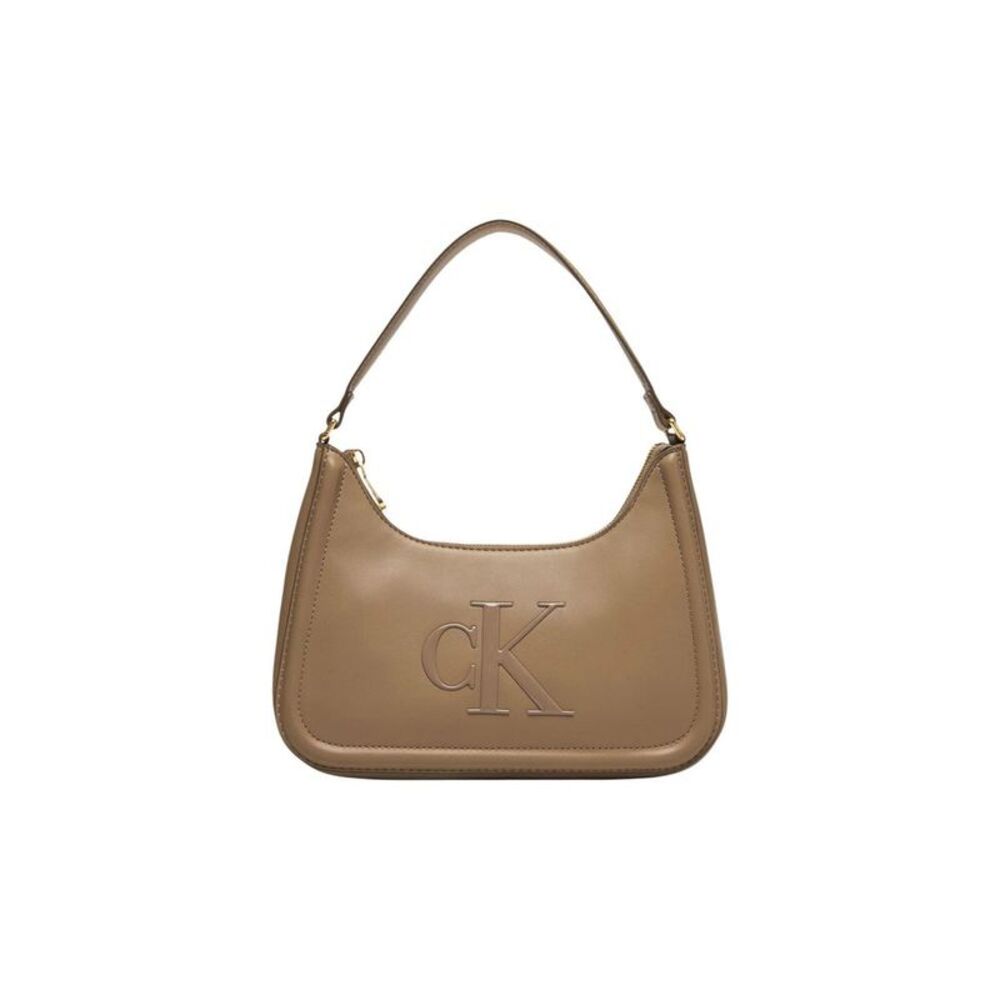 Calvin Klein Beige Polyethylene Women's Handbag